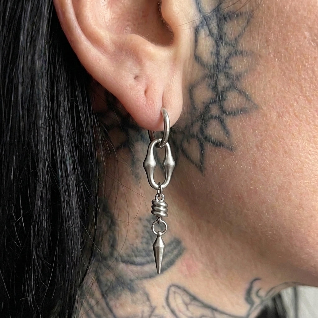 Mismatched Spike & Star Earrings