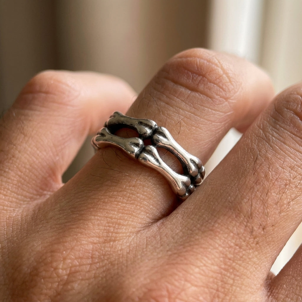 Skeleton Bone Link Ring