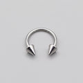 Spiked Horseshoe Septum Ring