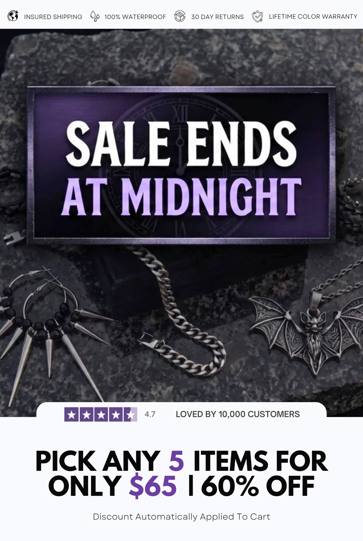 7 for $85 jewelry bundle