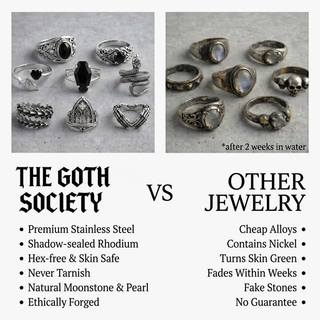 Our jewelry compared with other brands