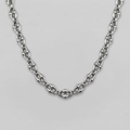Gothic Spiked Cross Link Chunky Chain Choker Necklace