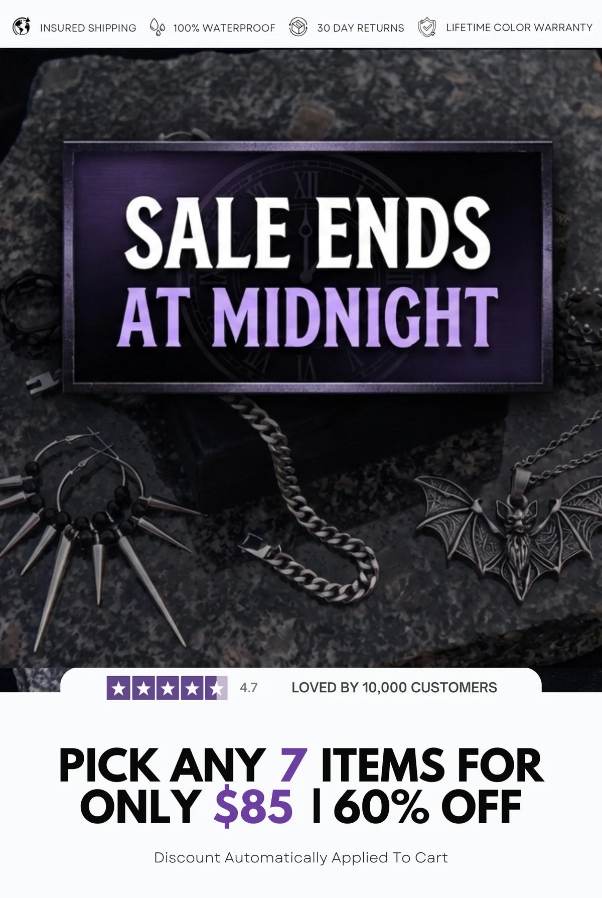 7 for 85$ jewelry bundle