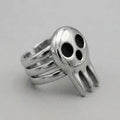 Soul Eater Skull Statement Ring