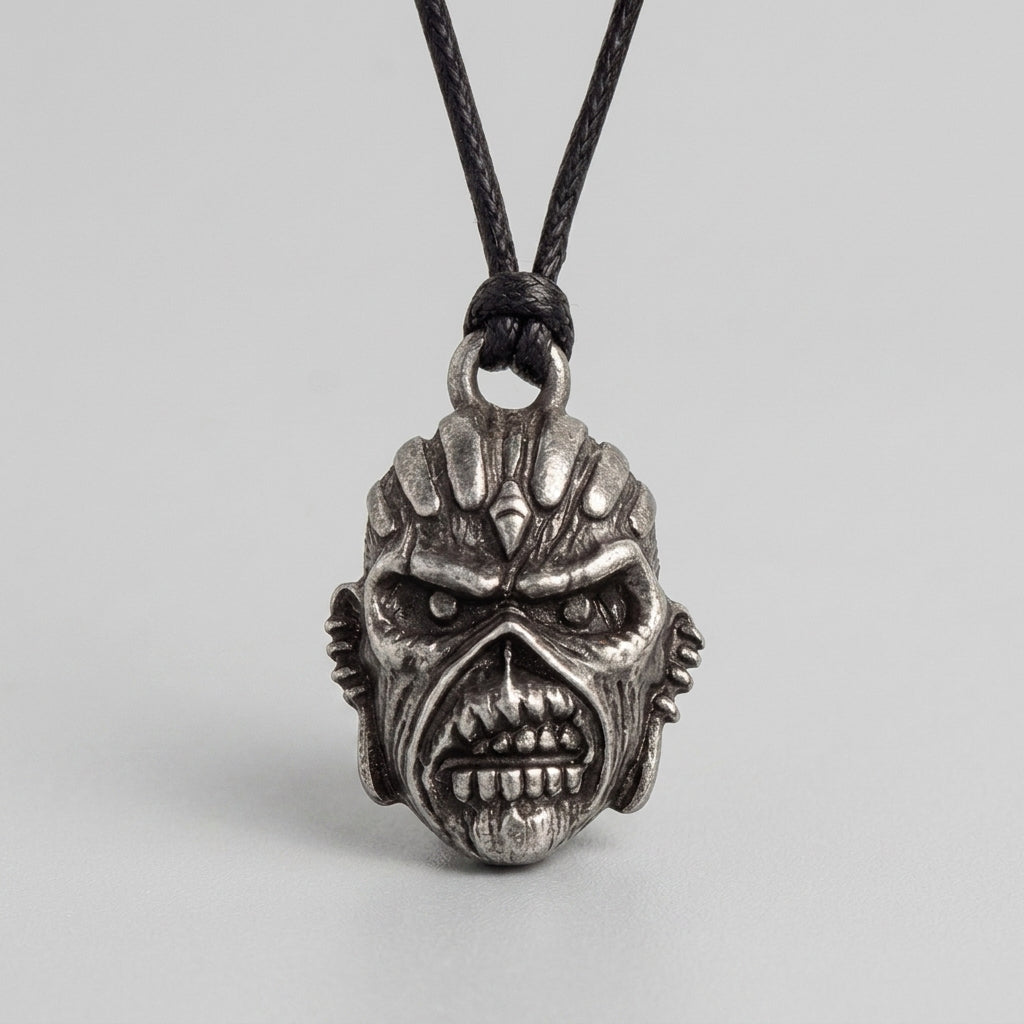 Undead Monster Face Gothic Necklace