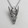 Forsaken Dragon Skull Gothic Necklace