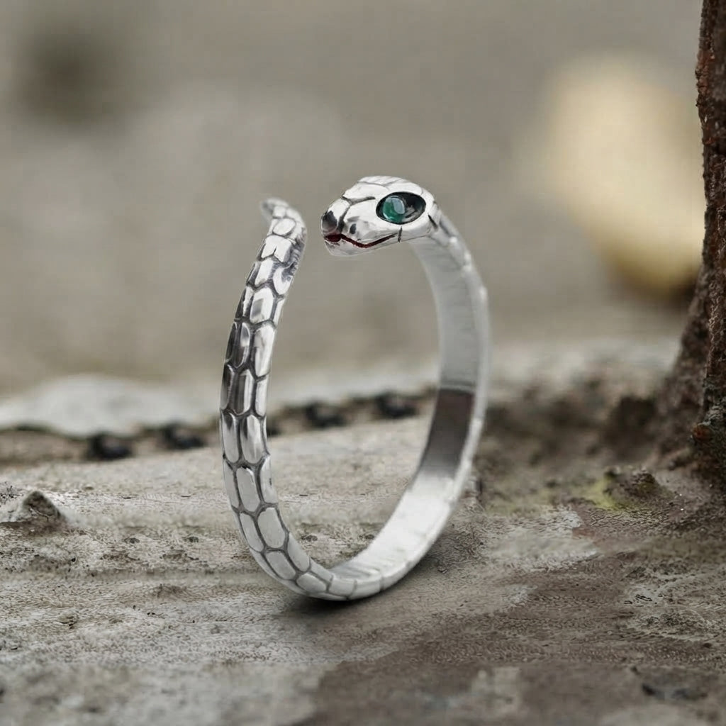 Ouroboros Serpent Ring