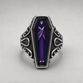 Gothic Coffin Spirit Ring