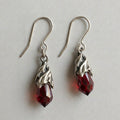 Blood Crystal Earrings