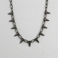 Multi-Spike Choker Necklace