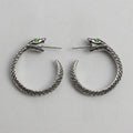 Venom Circle Earrings