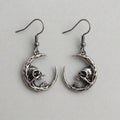 Lunar Skull Earrings