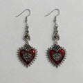 Sacred Heart Eye Earrings