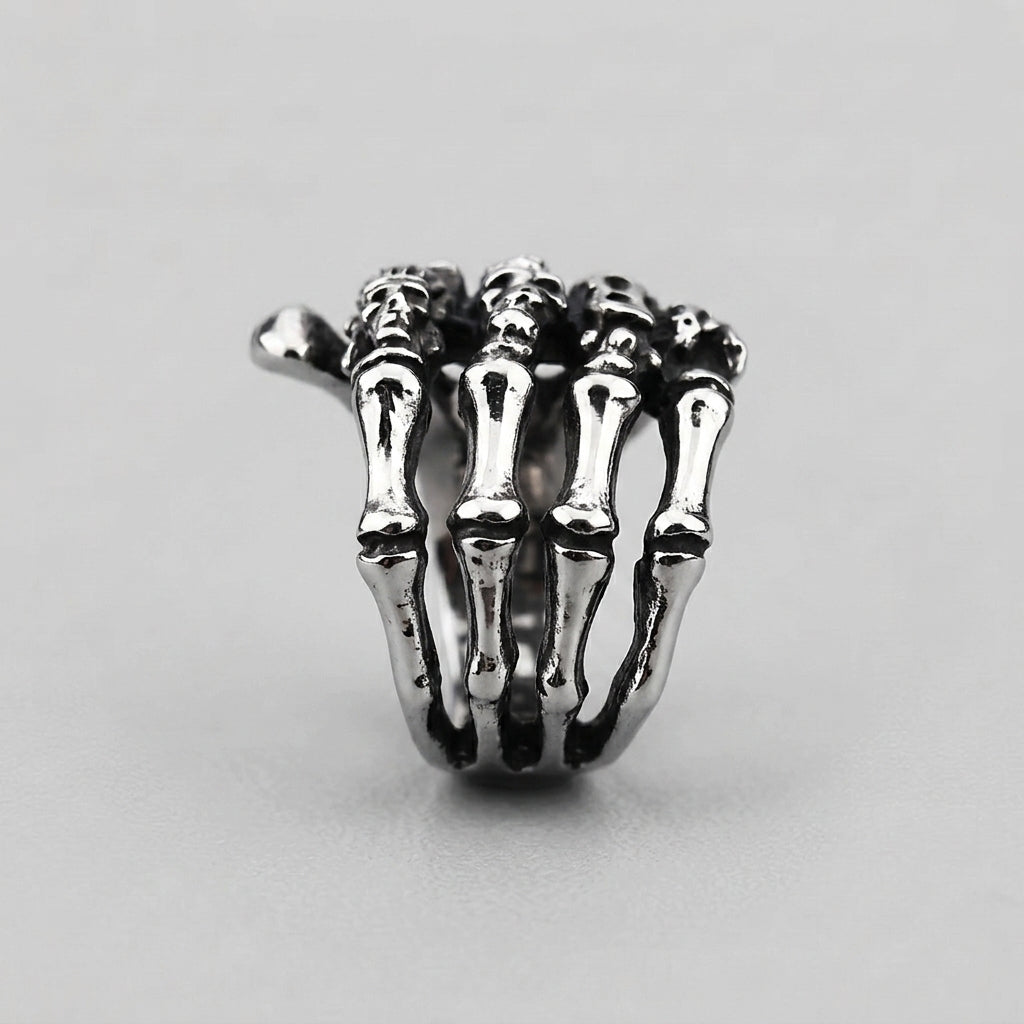 Skeleton Hand Wraparound Ring