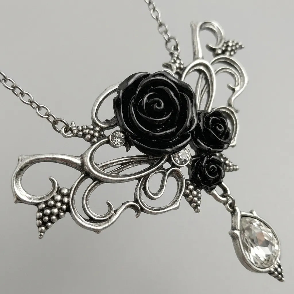 The Victorian Rose Necklace