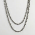 Double Strand Ball & Bar Necklace