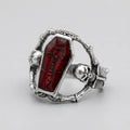 Skeleton Coffin Ring