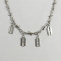 Razor Blade Barbed Wire Necklace