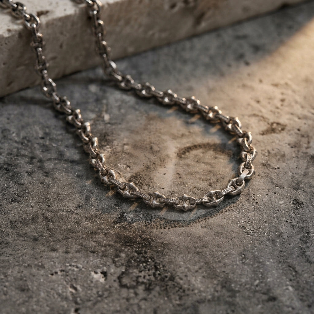 Gothic Ornate Link Necklace