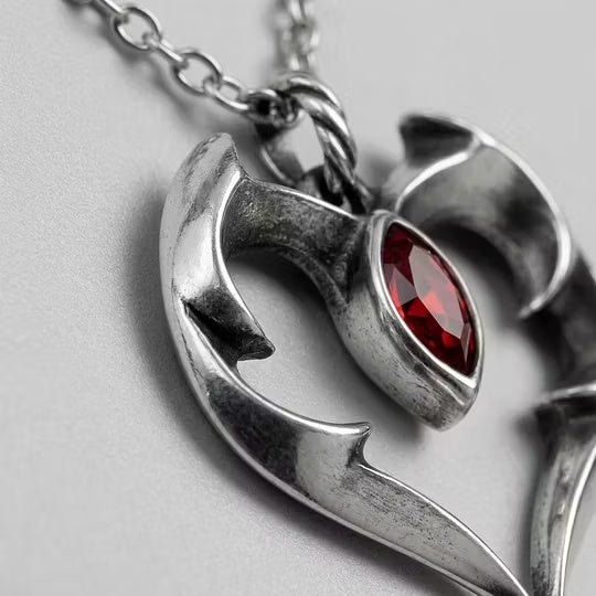 The Vampire Heart Necklace