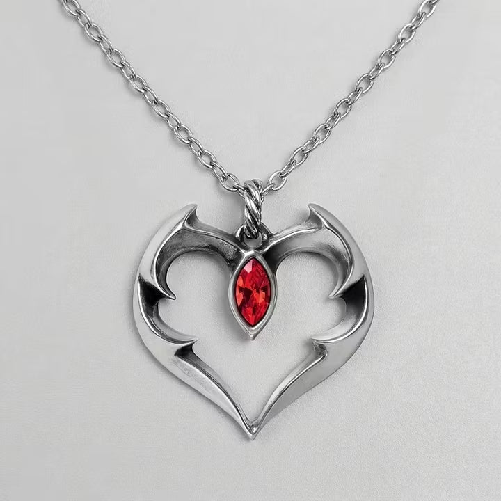 The Vampire Heart Necklace