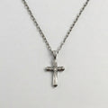 Pave Cross Pendant Necklace