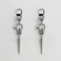 Serpent Head Spike Earrings